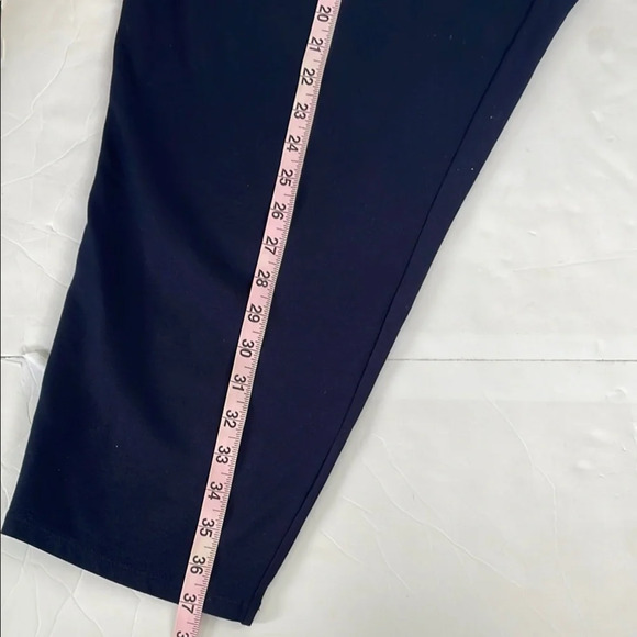 Lauren Ralph Lauren Blue with Green Side Stripe Sweatpants Pants 3X - Picture 11 of 12